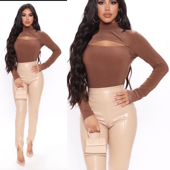 Fashion Nova Tops - Mock neck top